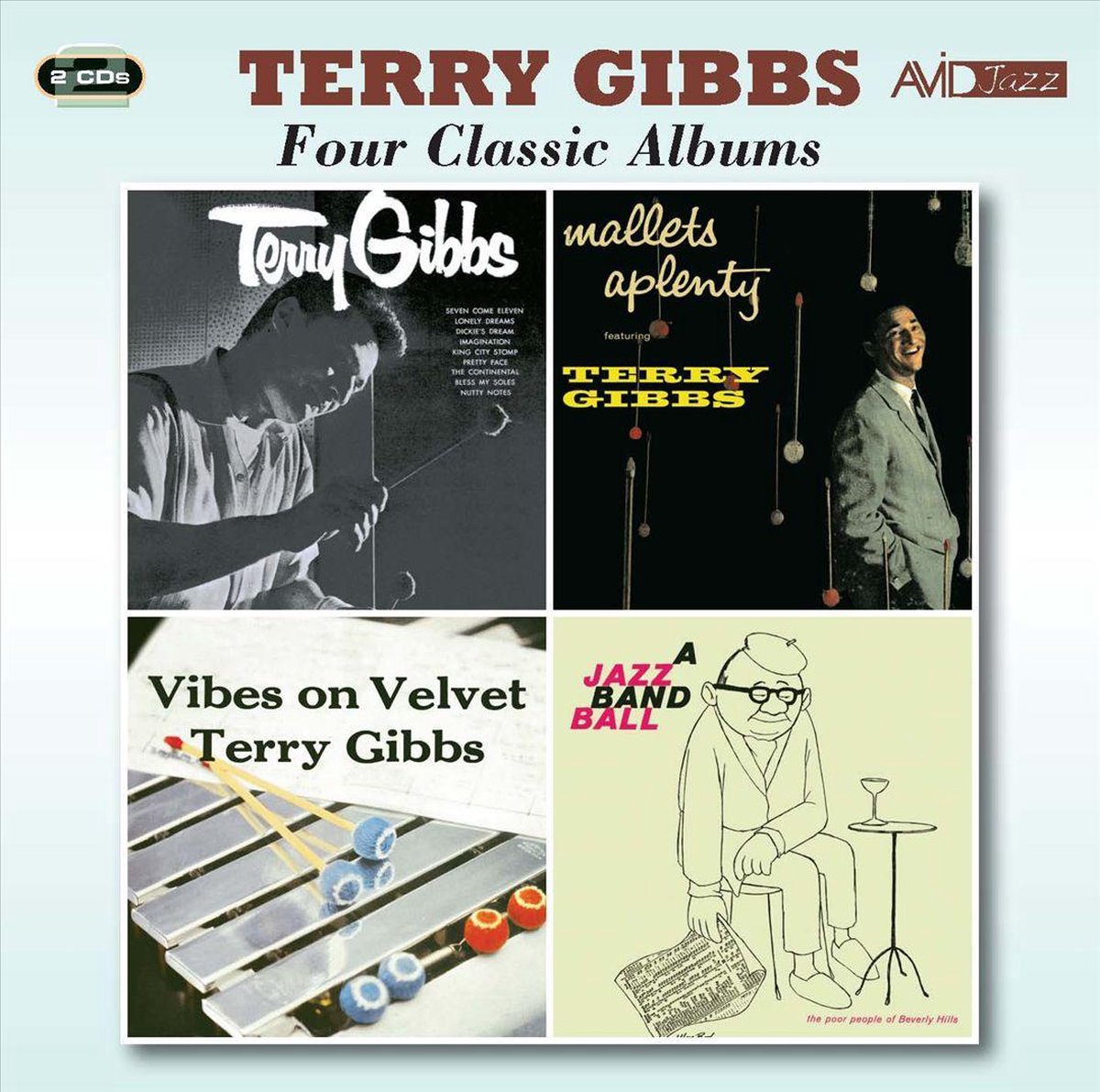 Terry Gibbs/Mallets-A-Plenty/Vides On Velvet/A Jazz Band Ball