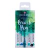 Groene en blauwe kleuren