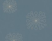 MODERN BEHANG - Groen Blauw Goud - AS Creation Spot 4