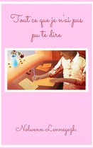 Omslag Tout ce que je n'ai pas pu te dire