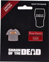 Shaun of the Dead Pin Badge 2 pack 3CM