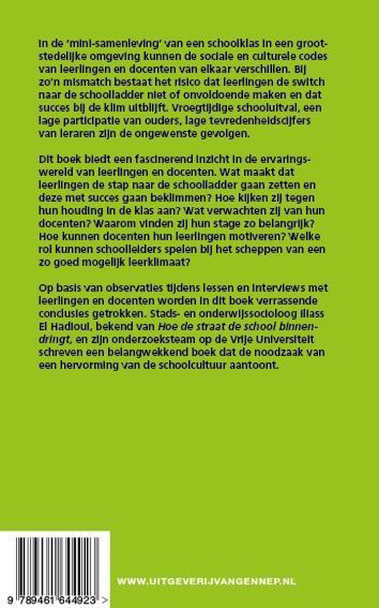 Switchen en klimmen - back cover