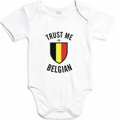 Babyrompertje Trust me i'm Belgian