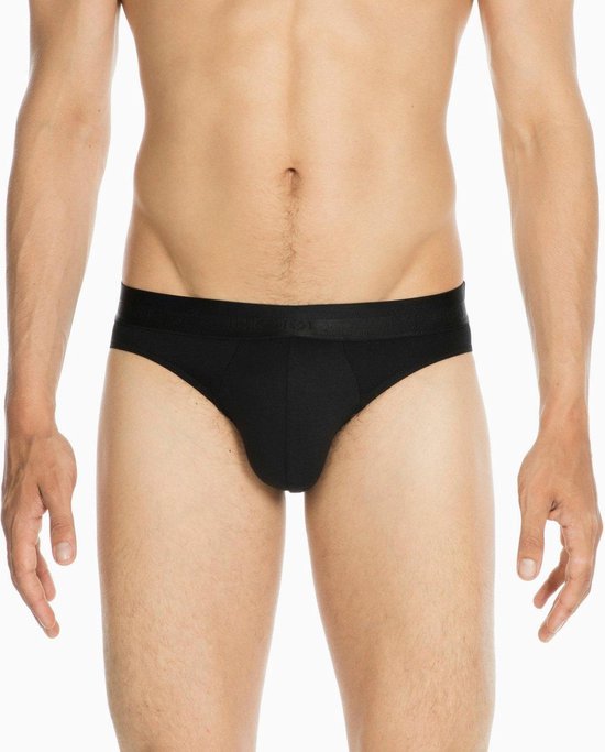 HOM Classic mini briefs (1-pack) - heren mini slip - zwart - Maat: S