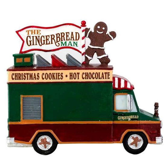 Lemax - The Gingerbread Man - Set Of 3 uit de 2017 Collectie