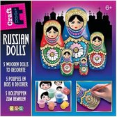 Sequin Art • Glitter Matryoshka Russische poppen