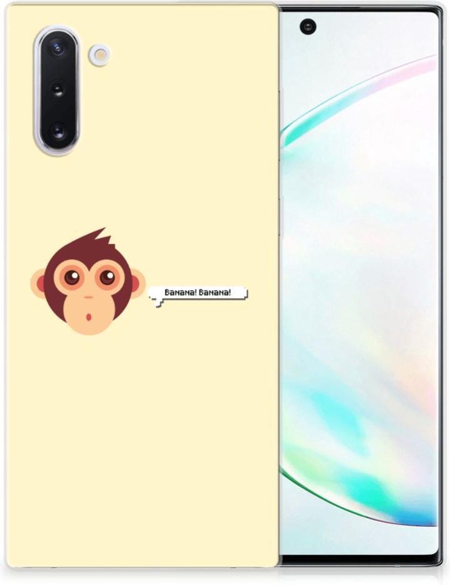 Samsung Galaxy Note 10 Telefoonhoesje met Naam Monkey