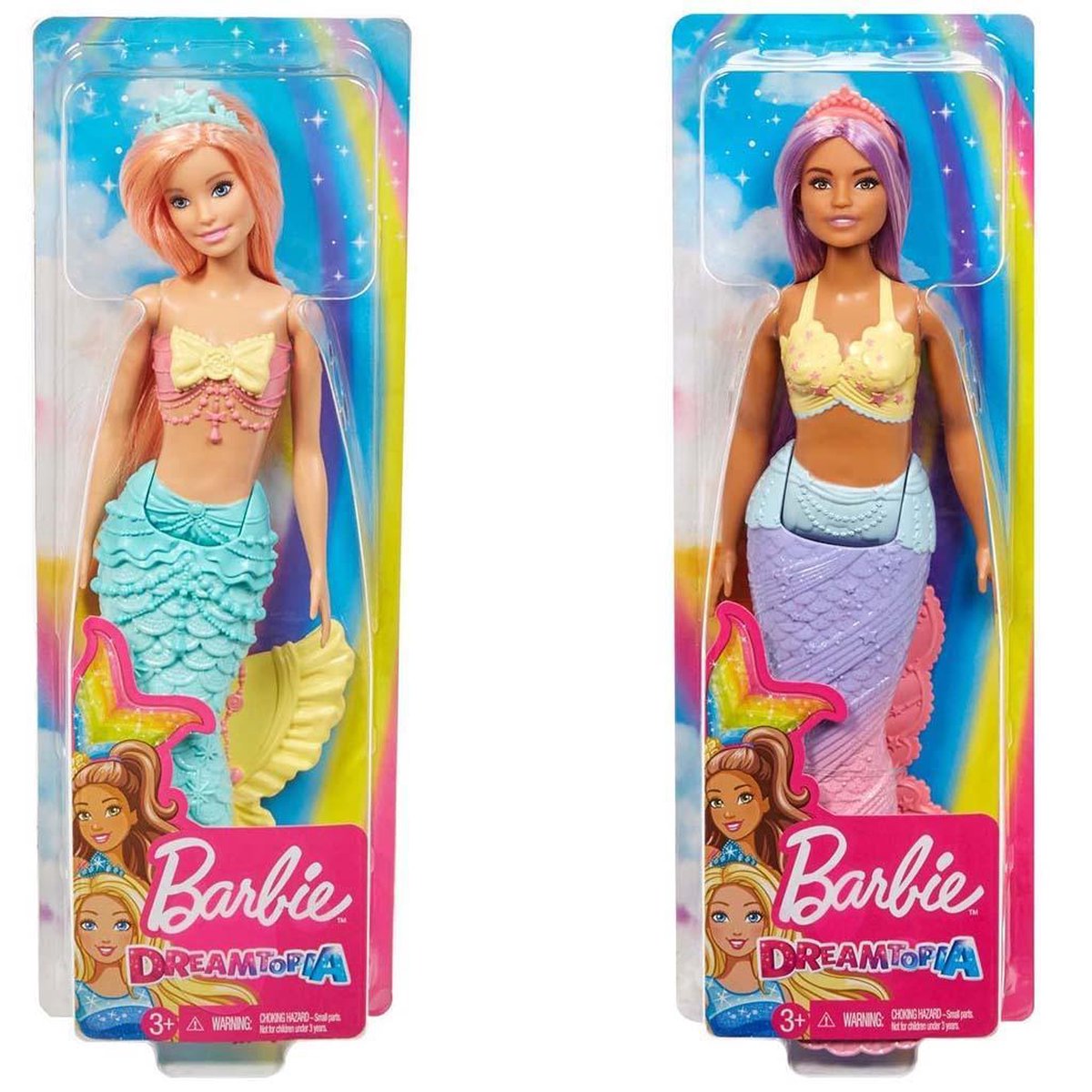 Barbie Dreamtopia Glinsterberg Zeemeermin - Barbiepop | bol.com