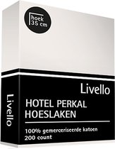 Livello Hotel Hoeslaken Perkal Ivoor 140x220