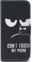 Book Case Hoesje iPhone 6 / 6s - Don't Touch