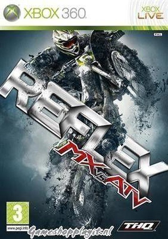 Foto: Thq mx vs atv reflex video game xbox 360 spaans