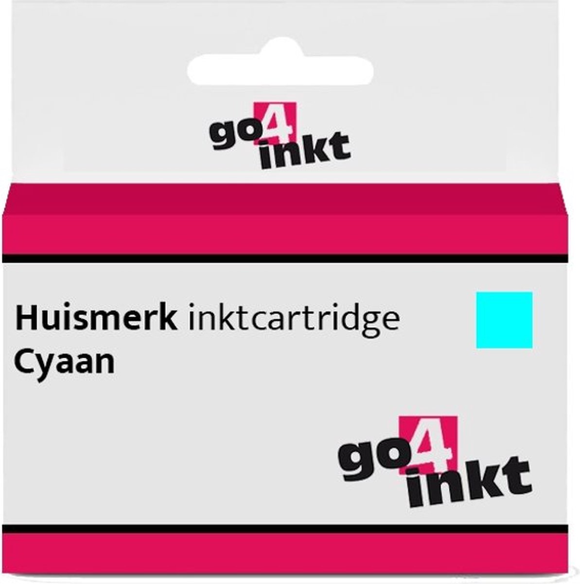 Go4inkt compatible met Epson T0482 c inkt cartridge cyaan