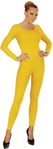Widmann - Dans & Entertainment Kostuum - Unicolor Body Volwassen, Lang, Geel - Vrouw - geel - Small / Medium - Carnavalskleding - Verkleedkleding
