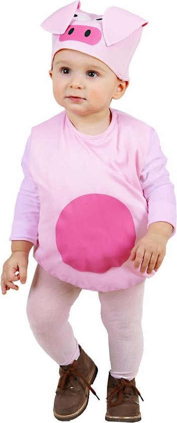 Widmann - Varken Kostuum - Opgevuld Varken Kind Baby Piggy Kostuum Kind -  roze - Maat... | bol.com