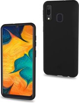 Celly Shock Samsung Galaxy A40 15 cm (5.9'') Hoes Zwart