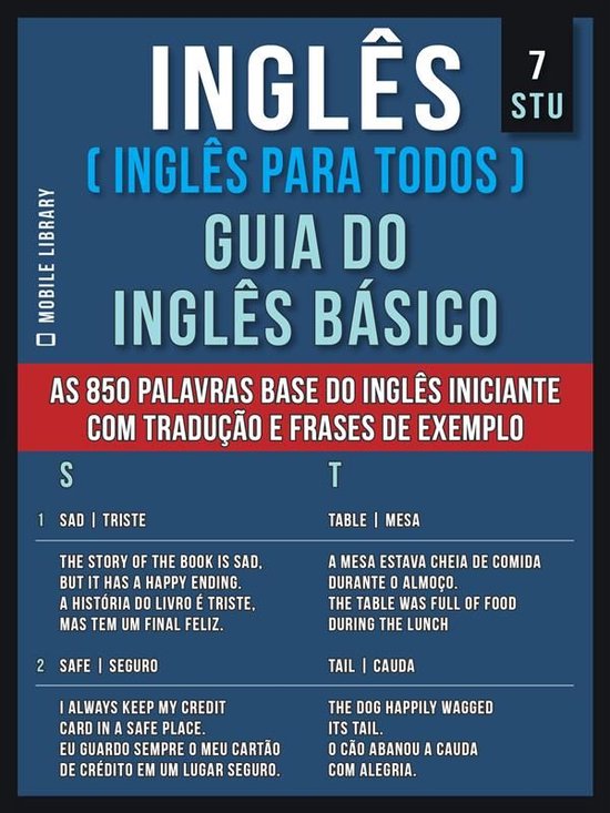 Guia do Inglês Básico 7 - 7 - STU - Inglês (Inglês Para  ... - cover