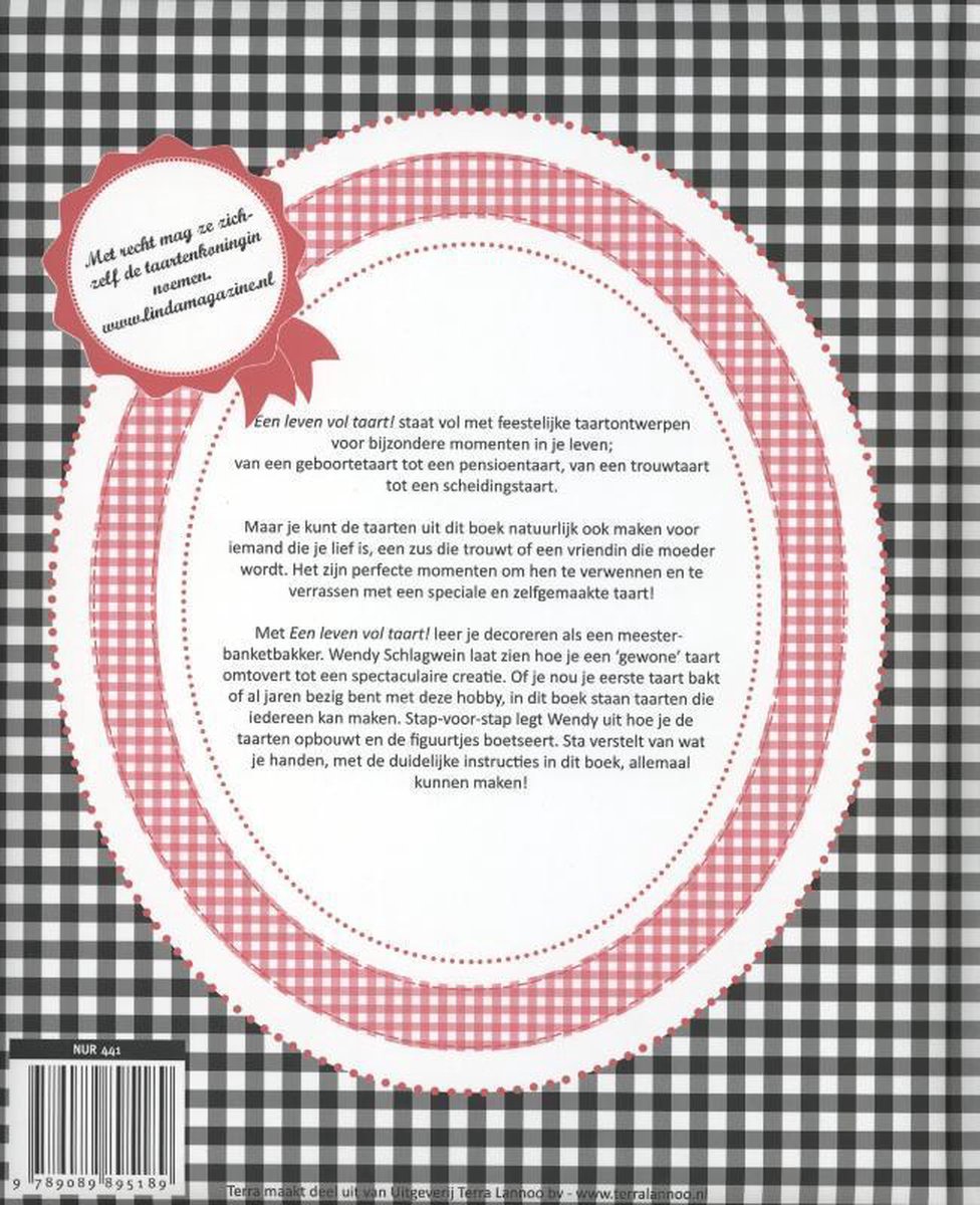 Een leven vol taart - back cover