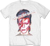 DAVID BOWIE - T-Shirt - Aladdin Sane (M)