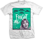 StudioCanal Heren Tshirt -S- Fright Poster Wit