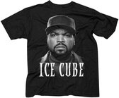 Ice Cube Heren Tshirt -M- Good Day Face Zwart