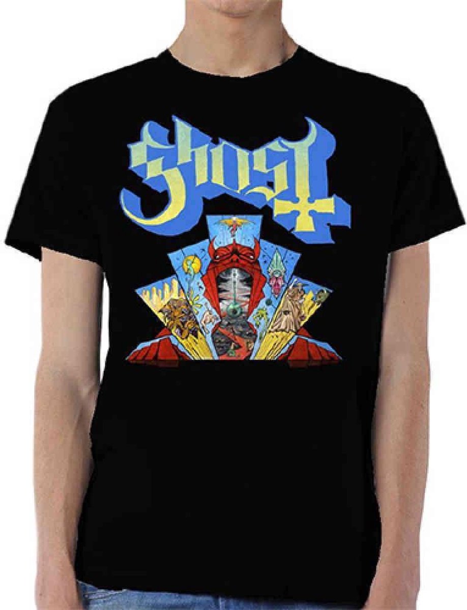 Ghost - Devil Window Heren T-shirt - L - Zwart
