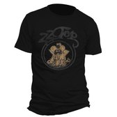 ZZ Top - Outlaw Village Heren T-shirt - S - Zwart