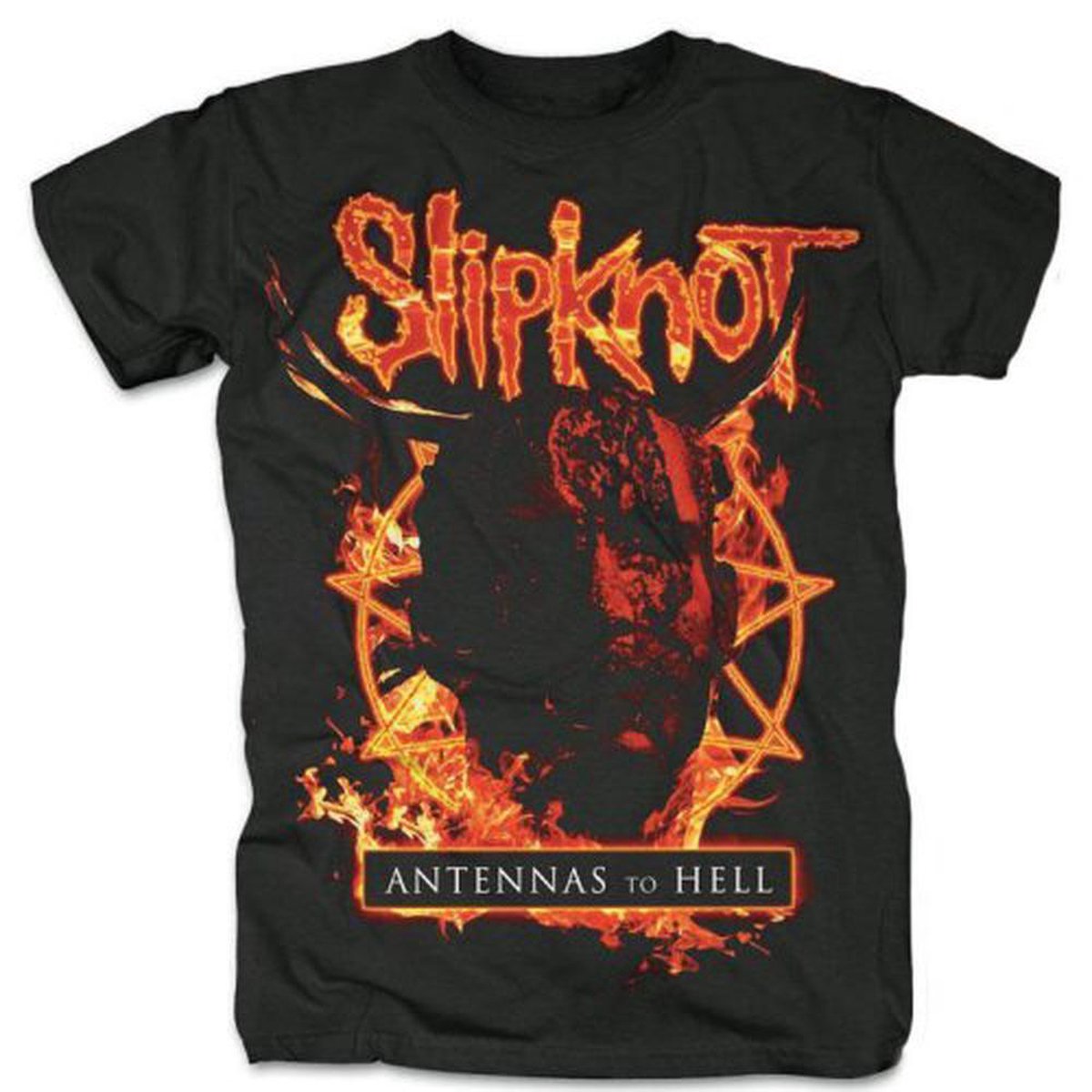 Slipknot - Antennas To Hell Heren Tshirt - L - Zwart