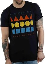 The Police Heren Tshirt -L- Kings Of Pain Zwart