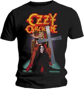 Ozzy Osbourne Heren Tshirt -L- Speak Of The Devil Vintage Zwart