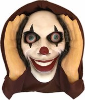 Haza Original Raamdecoratie Scary Peeper 40 Cm Lenticular Eyed Clown