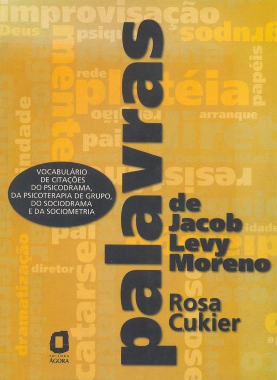 Palavras de Jacob Levy Moreno - cover