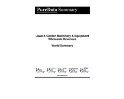 PureData World Summary 1626 - Lawn & Garden Machinery & Equipment Wholesale Revenues World Summary