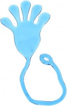 Jonotoys Plakhand Sticky-hand 10 Cm Blauw