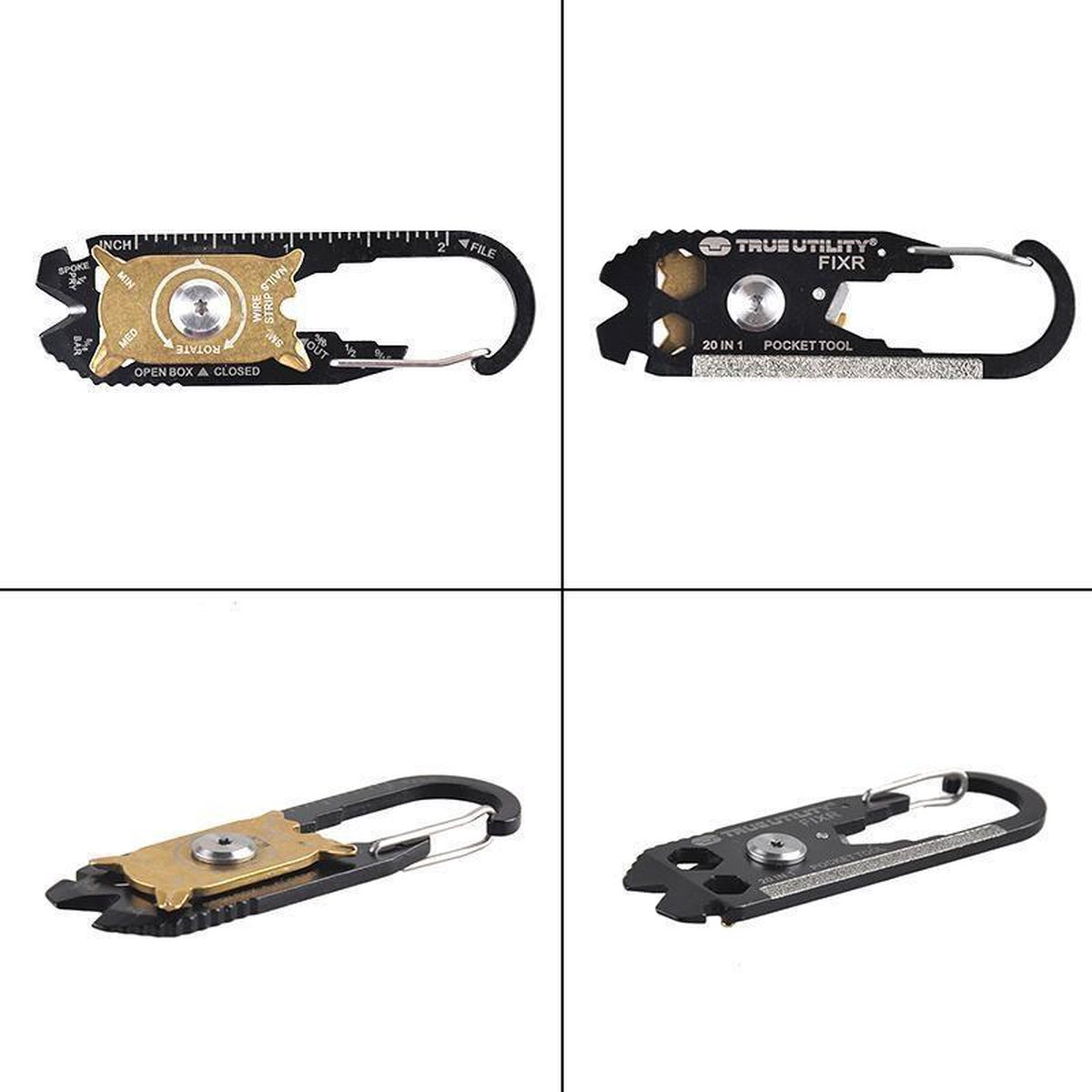 PE 2-in-1 sleutelhanger Nassir - Multifunctionele sleutelhangers PE 2-in-1 sleutelhanger Nassir - Multifunctionele sleutelhangers