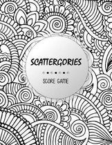 Scattergories Score Game
