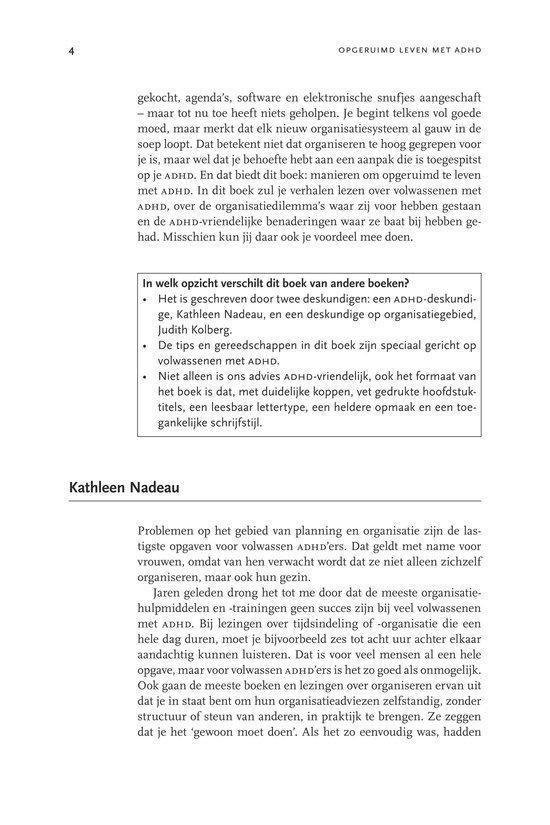 Opgeruimd leven met ADHD