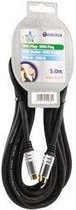 HQ - HQAS2524-5 - SVHS -> SVHS kabel, 5m, 4 pins, zwart