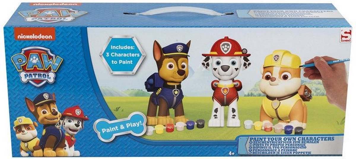 Schilderset Paw Patrol Schilder Je Eigen | bol.com