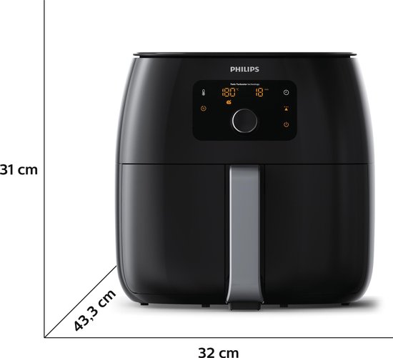Premium Airfryer XXL HD9650/90 - Hetelucht friteuse