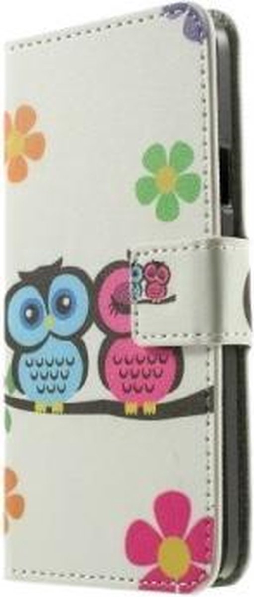 MW Wallet Book Case Owls voor Samsung Galaxy A3