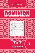 Sudoku Dominion - 200 Easy to Medium Puzzles 7x7 (Volume 1)