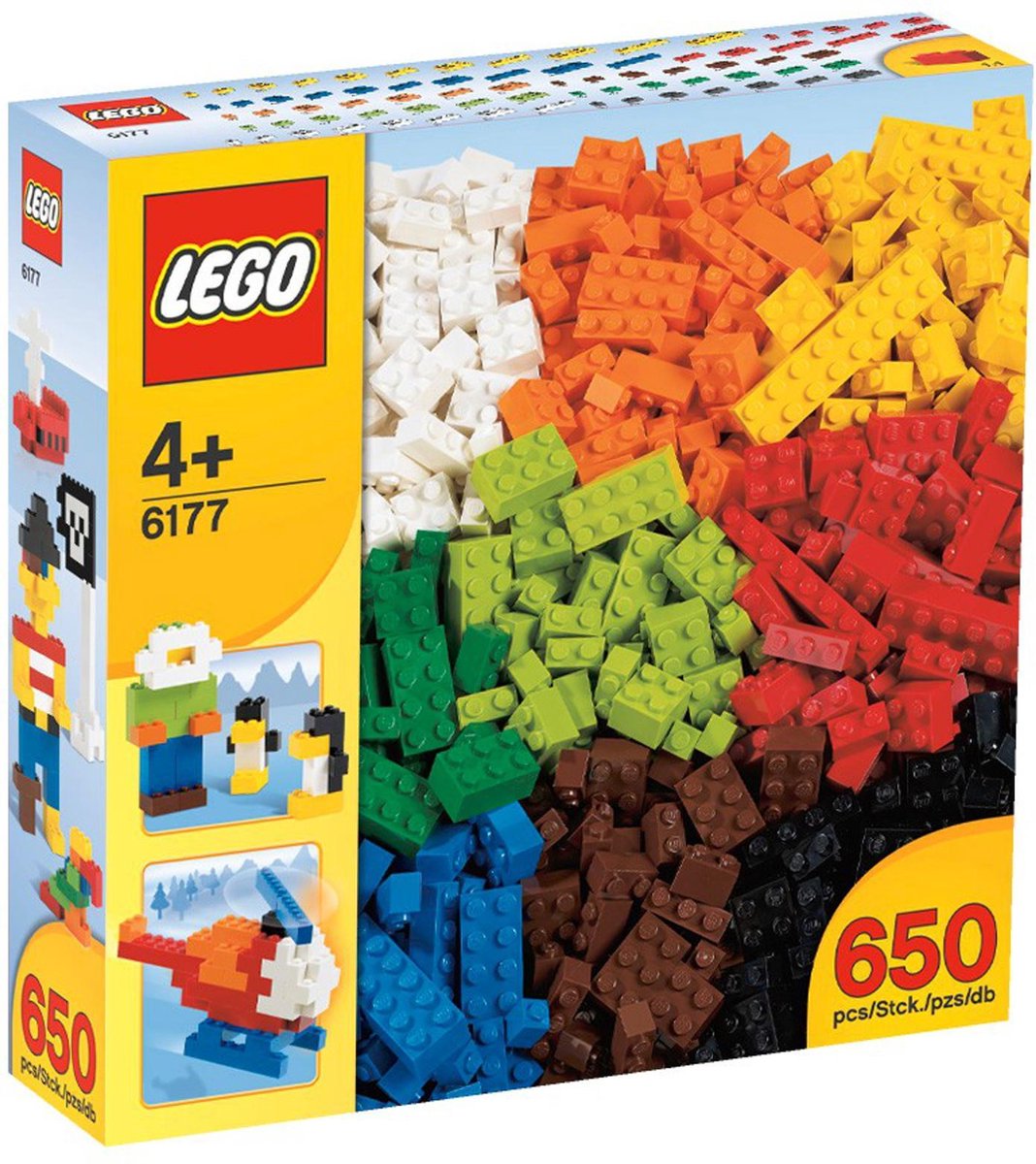 LEGO Basic Basisstenen Deluxe - 6177 | bol.com