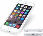 Pearlycase® Transparant TPU Siliconen Case Hoesje voor iPhone 8 (extra verstevigde randen)