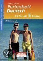 Fit für die 5. Klasse - Deutsch. Übungsheft mit Lösungsteil