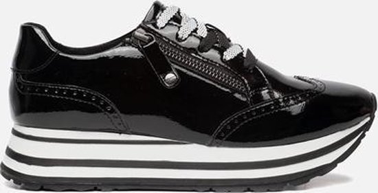Kleverig japon Durven Tamaris Sneakers zwart | bol.com