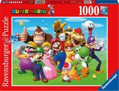 Ravensburger puzzel Super Mario - legpuzzel - 1000 stukjes - Multi Color