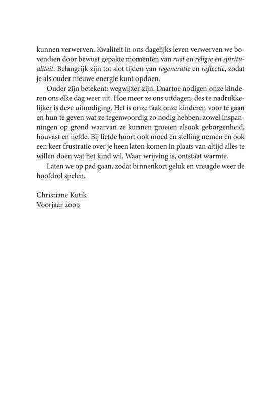 Pagina met tekst over "Rolverdeling", "Christiane Kutik" en "Voorjaar 2009".
