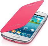 Flip Cover voor de Samsung Galaxy S3 Mini (Galaxy i8190) (pink) (EFC-1M7FPEG)