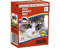 Bozita Brokjes in Saus - Rund - Kattenvoer - 16 x 370 g
