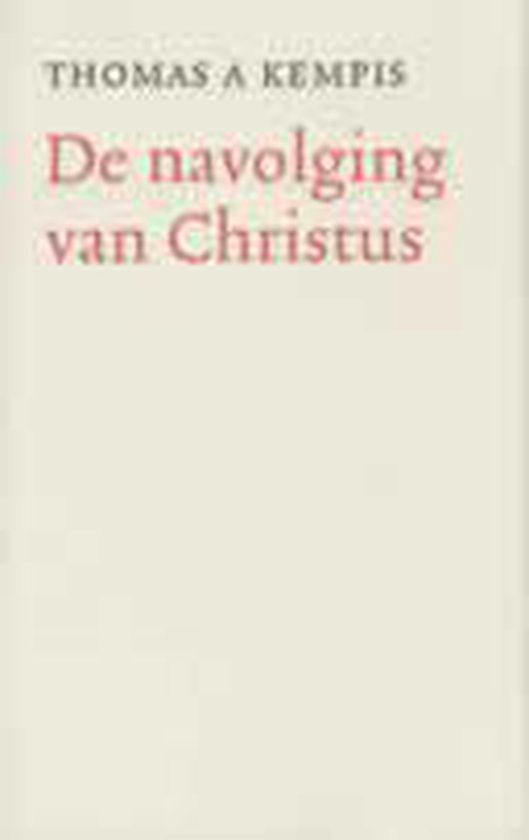 9789025952143 - Navolging Van Christus